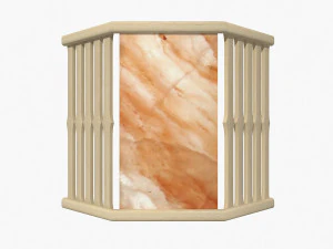 sauna light set 02 3D Model