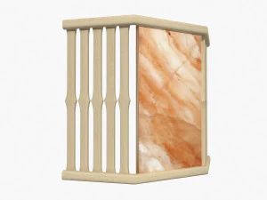 sauna light set 02 3D Model