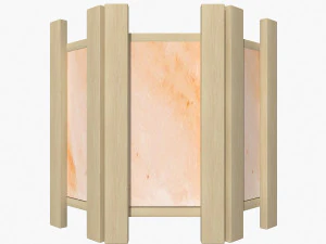 sauna light set 02 3D Model