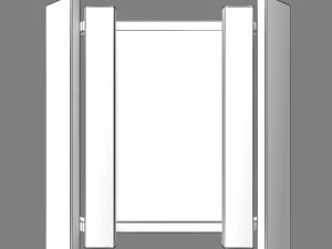 sauna light set 02 3D Model