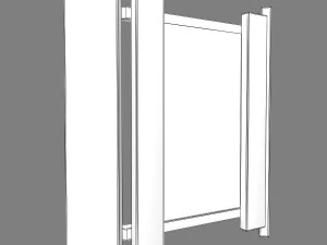 sauna light set 02 3D Model