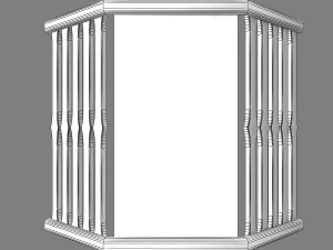 sauna light set 02 3D Model