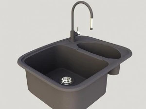mutfak lavabosu granmaster delta 3D Model