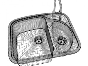 kitchen sink granmaster delta 3Dモデル