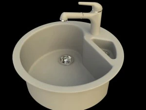 kitchen sinklongran moon r100 3D Model