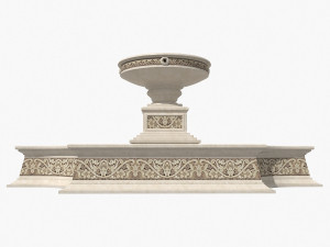 fountain 12 3D Модель