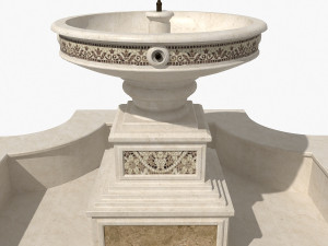 fountain 12 3D Модель