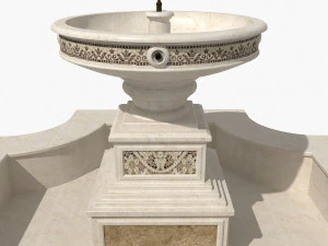 fountain 12 3D Model