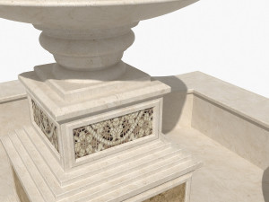 fountain 12 3D Модель