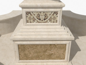 fountain 12 3D Модель