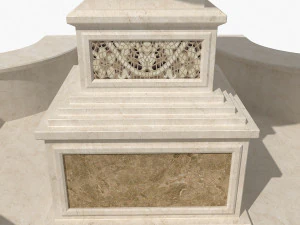 fountain 12 3D Model