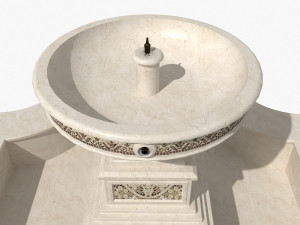 fountain 12 3D Модель