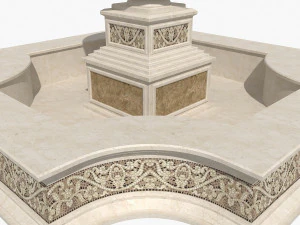 fountain 12 3D Model