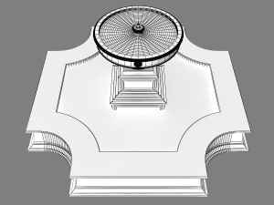 fountain 12 3D Модель