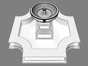 fountain 12 3D Модель
