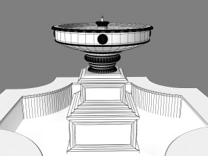 fountain 12 3D Модель