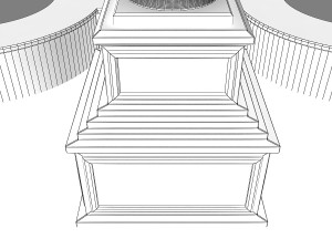 fountain 12 3D Модель