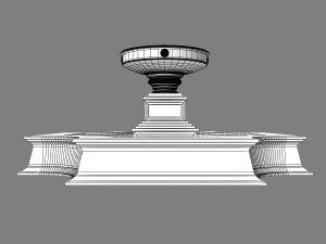 fountain 12 3D Model