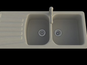 kitchen sinkblanco nova Modelo 3D