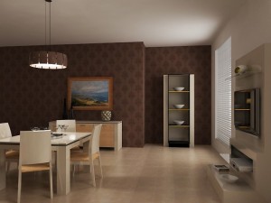 dining room set diamond Model 3D