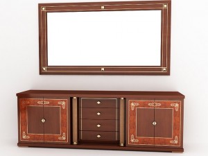 magna dining set 3D Модель