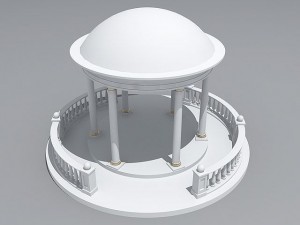 rotonda 3D Модель