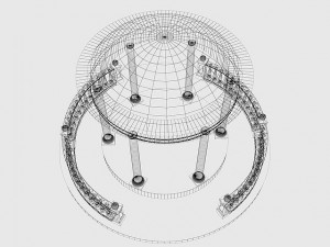 rotonda 3D Модель