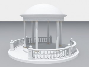 rotonda 3D Модель