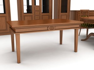 nfurniture set 3D Модель