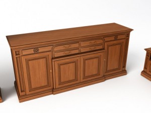 nfurniture set 3D Модель