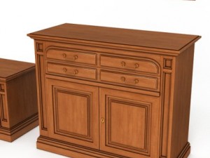 nfurniture set 3D Модель