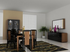living room set polar 3D 模型