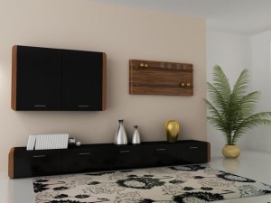 living room set polar 3D 模型
