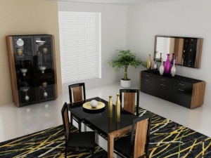 living room set polar 3D 模型