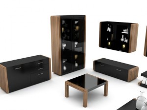 living room set polar 3D 模型