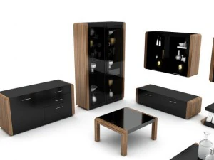 living room set polar 3D Model