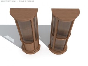 showcase set Model 3D