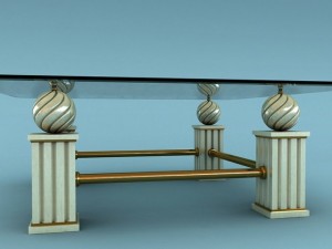 coffee table t539d 3Dモデル