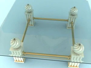 coffee table t539d 3D Model