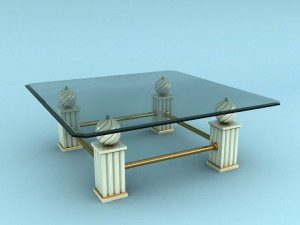 coffee table t539d Modelo 3D