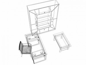 cabinet dogma 3Dモデル