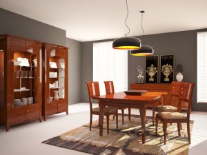 lsc dinning room set Model 3D