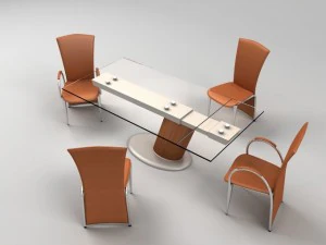 emsl dinning set 3D Model