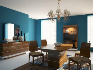 garda dinning room set 3D Model