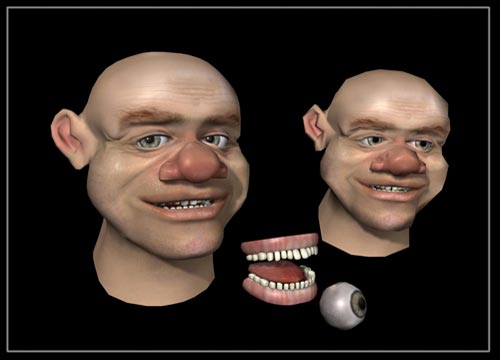 morda 3D Модель .c4d .max .obj .3ds .fbx .stl .blend 