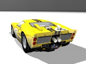 ford gt40 3Dモデル