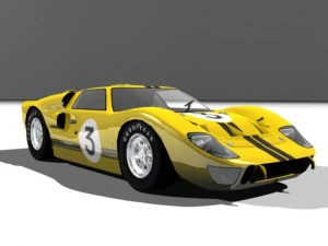 ford gt40 3D Model