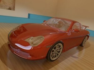 porsche996 gt3 3D Модель