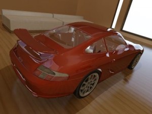 porsche996 gt3 3D Model