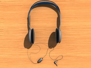 head phones koss Modelo 3D